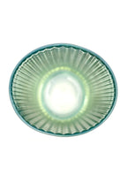 Set verde di due bicchieri d'acqua Isis