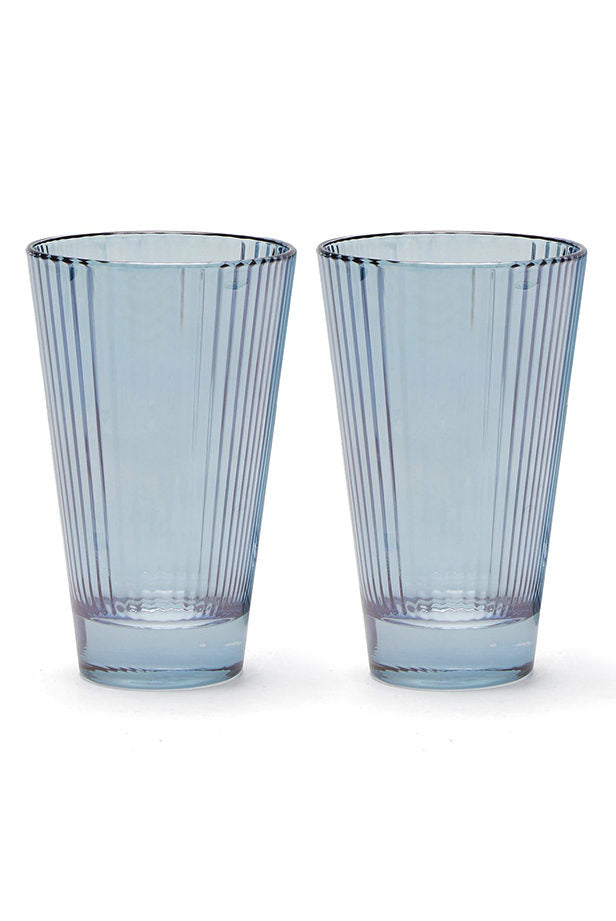 Blue Set Of Two Isis Water Glass