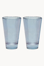 Blue Set Of Two Isis Water Glass