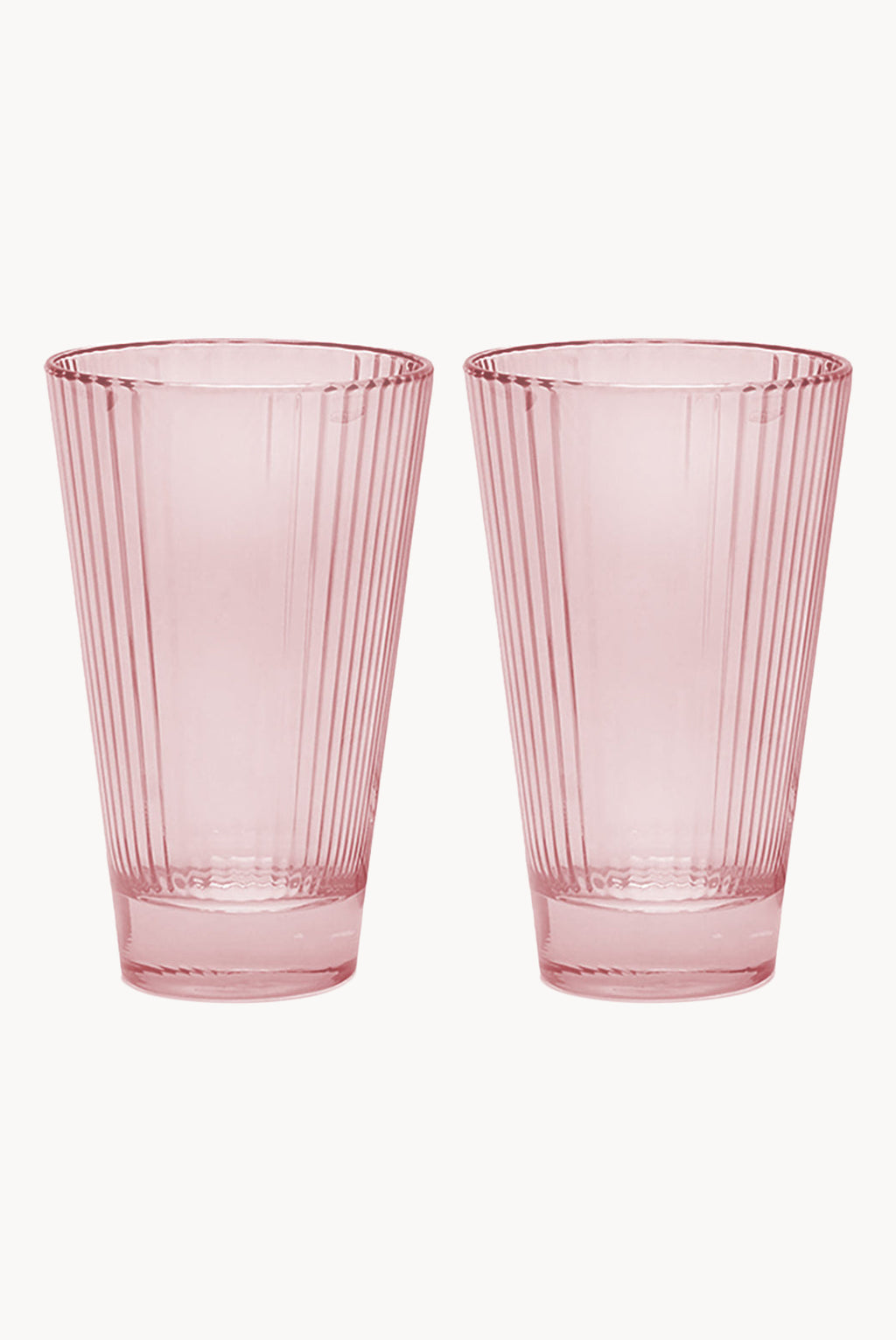 Pink Set Of Two Isis Water Glass