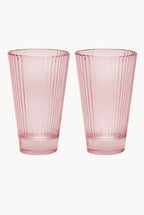 Pink Set Of Two Isis Water Glass