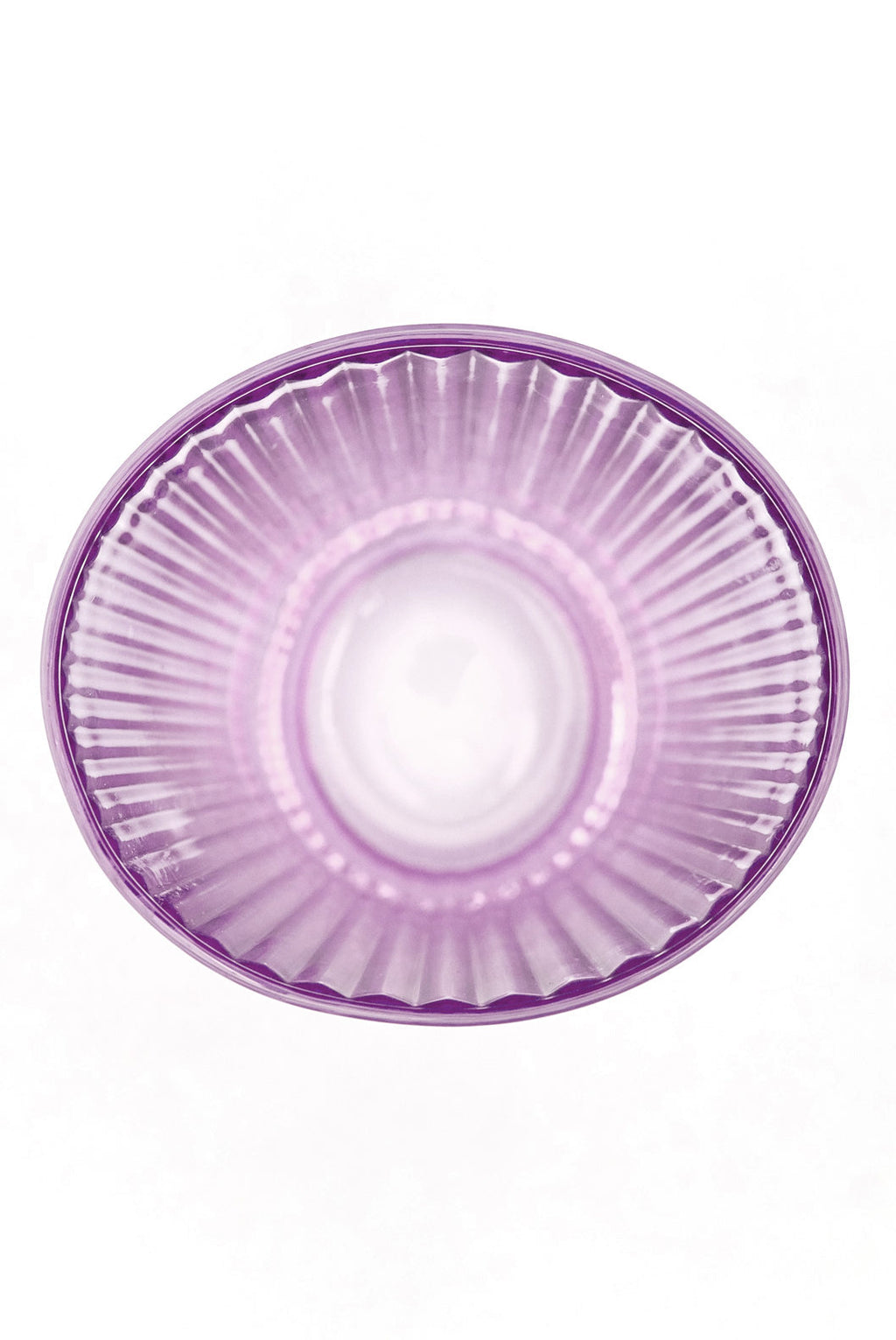 Set viola di due bicchieri d'acqua Isis