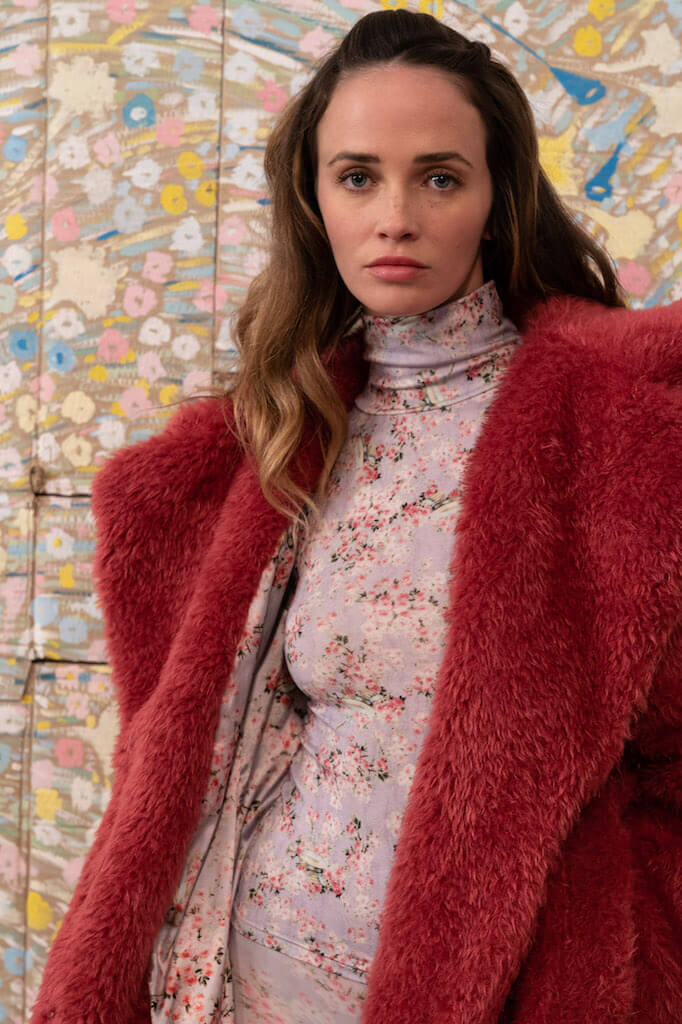 Cappotto in pelliccia fux