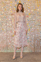 Camicia in chiffon Circle Of Roses