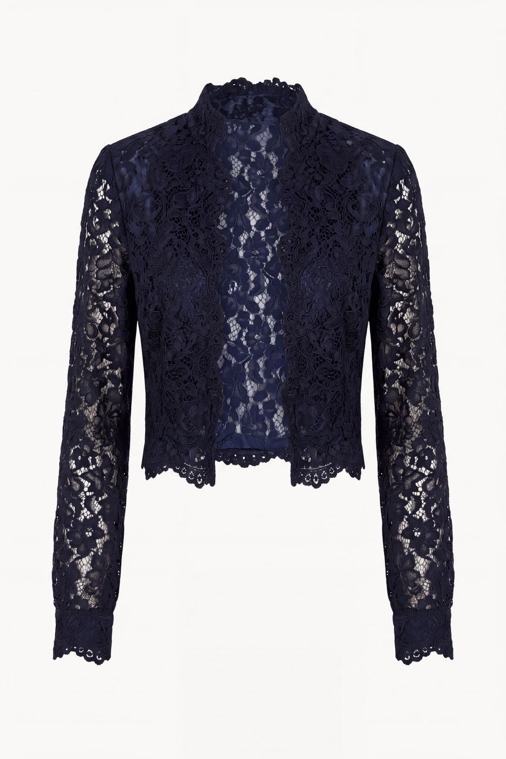 Floral Chenille Lace Bolero
