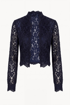 Floral Chenille Lace Bolero