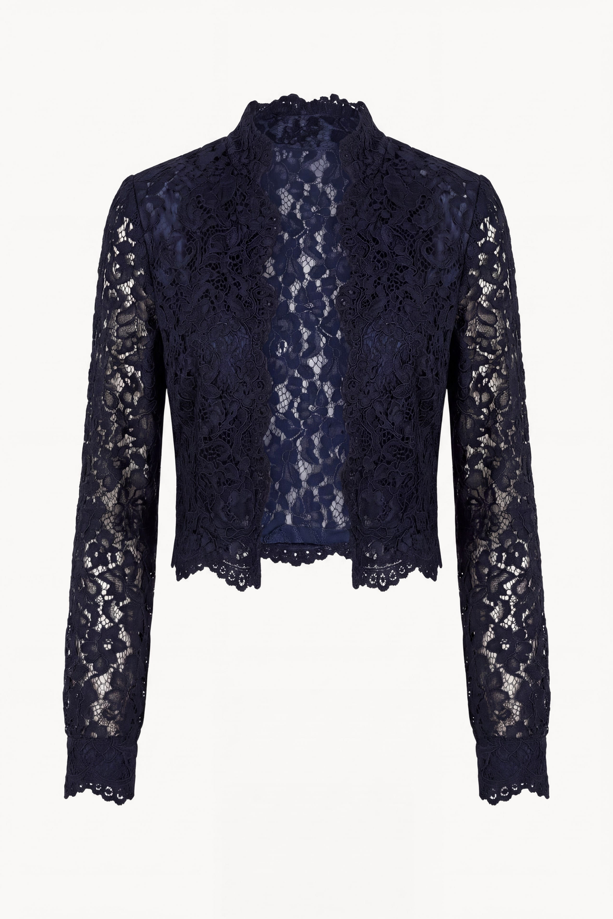 Floral Chenille Lace Bolero
