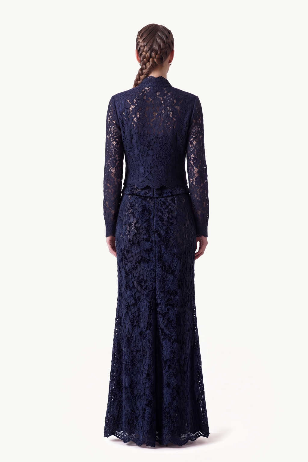 Floral Chenille Lace Bolero