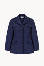Herringbone Fustian Safari Jacket