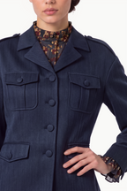 Herringbone Fustian Safari Jacket