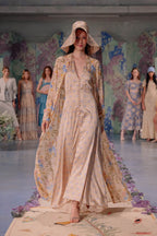 Abito Senza Maniche Bottoncino Blooming Mirage