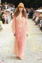 Kaftano in georgette floreale