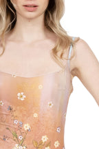 Costume intero rosa