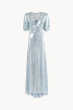 Acqua Bottoncino sequins dress