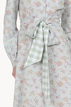 Chemisier floreale vichy