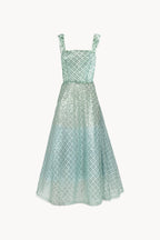 Bustier sequin dress