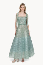 Bustier sequin dress