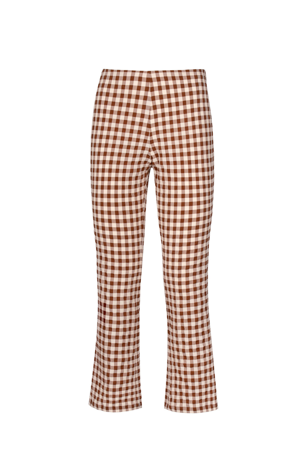 Pantaloni capri vichy