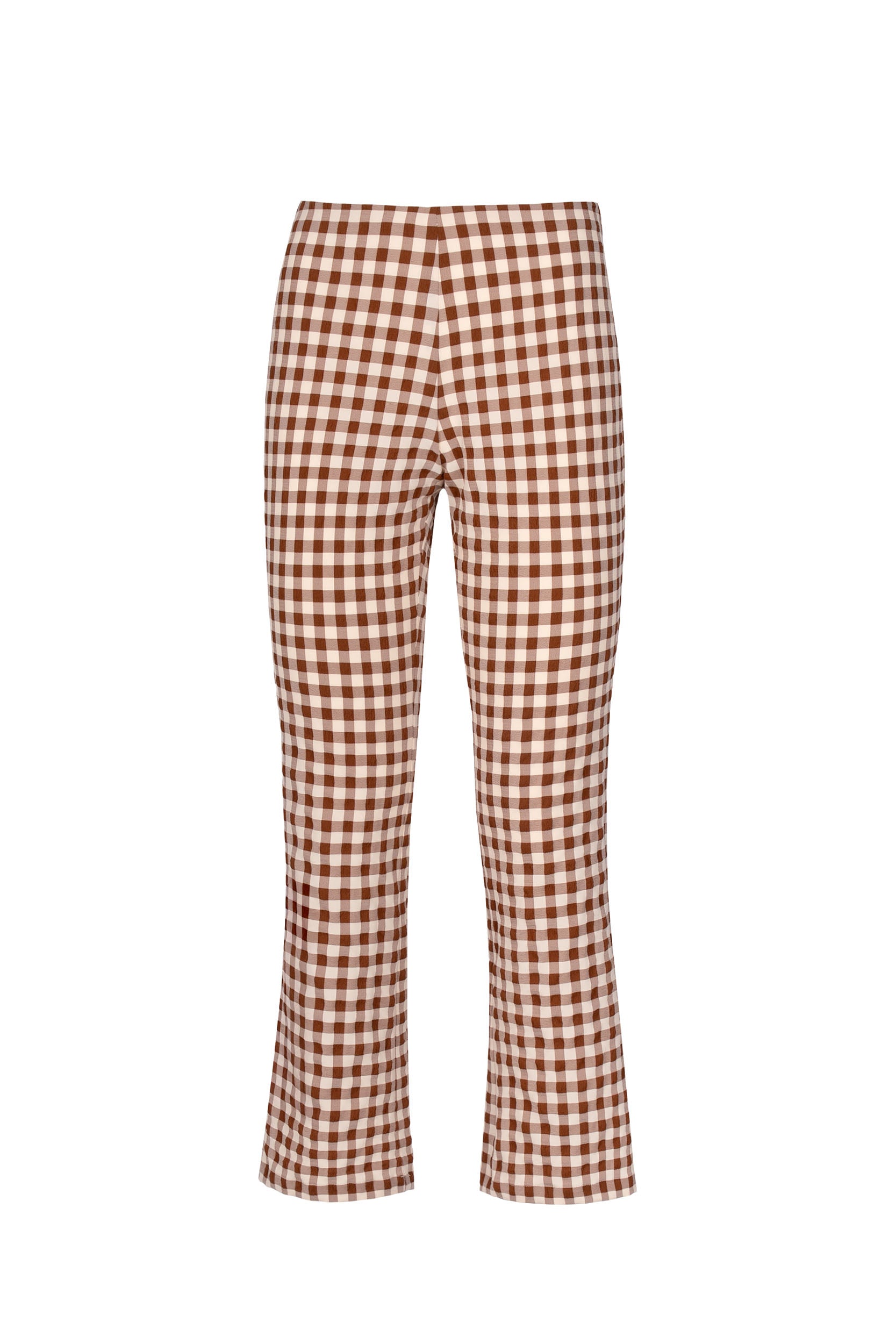 Pantaloni capri vichy