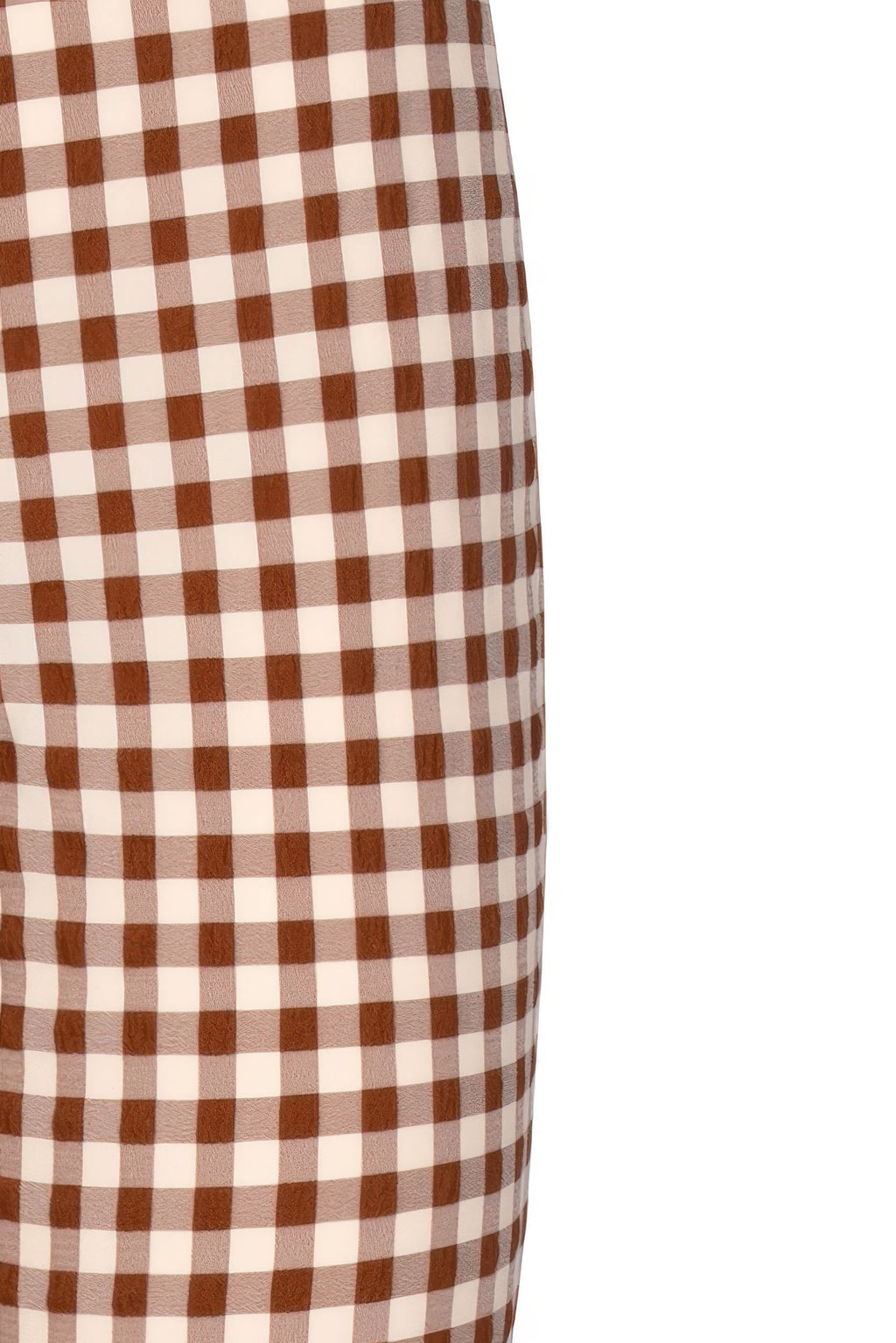 Pantaloni capri vichy