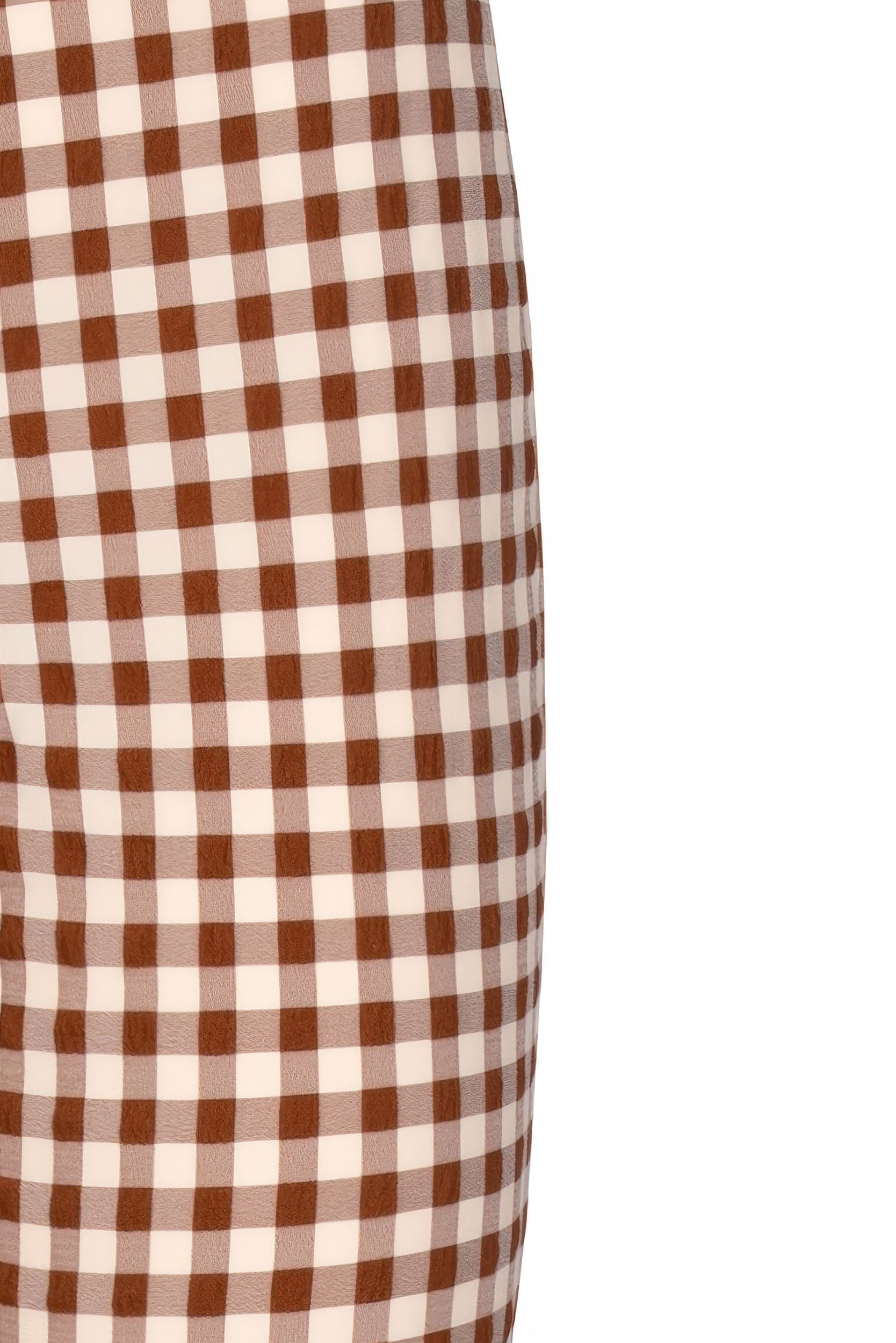 Pantaloni capri vichy