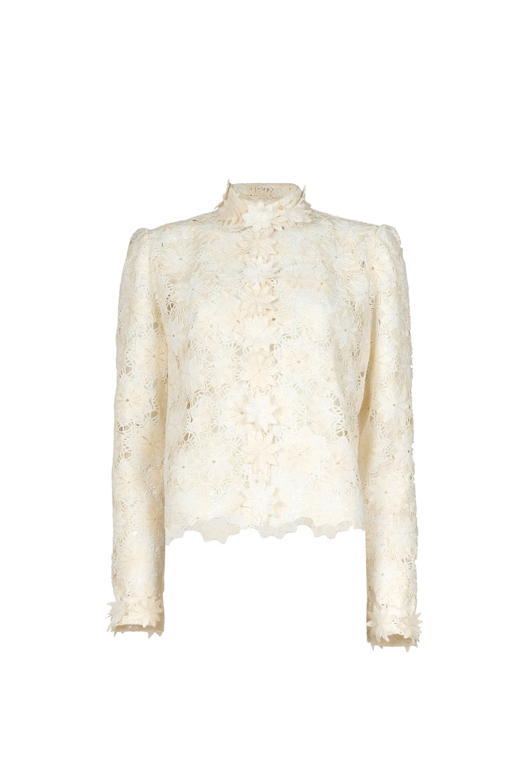 Blusa in pizzo