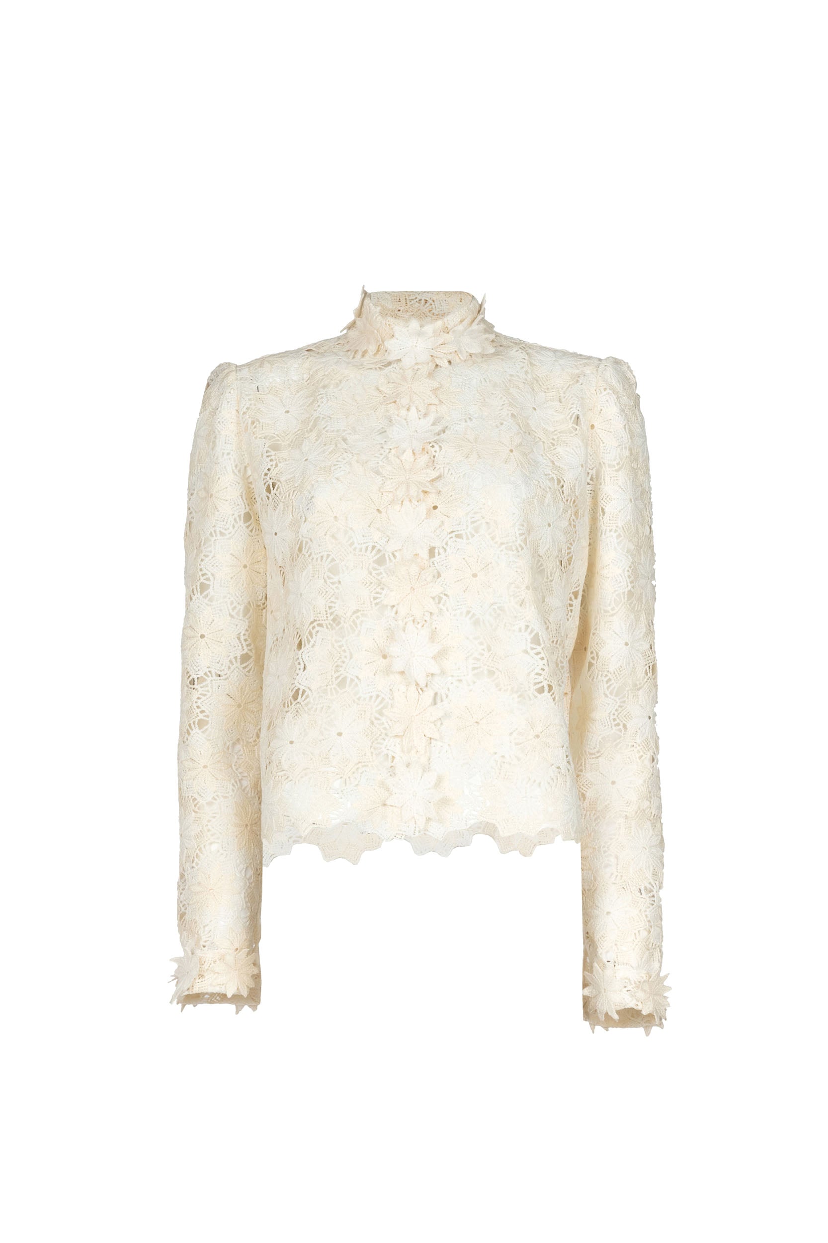 Blusa in pizzo