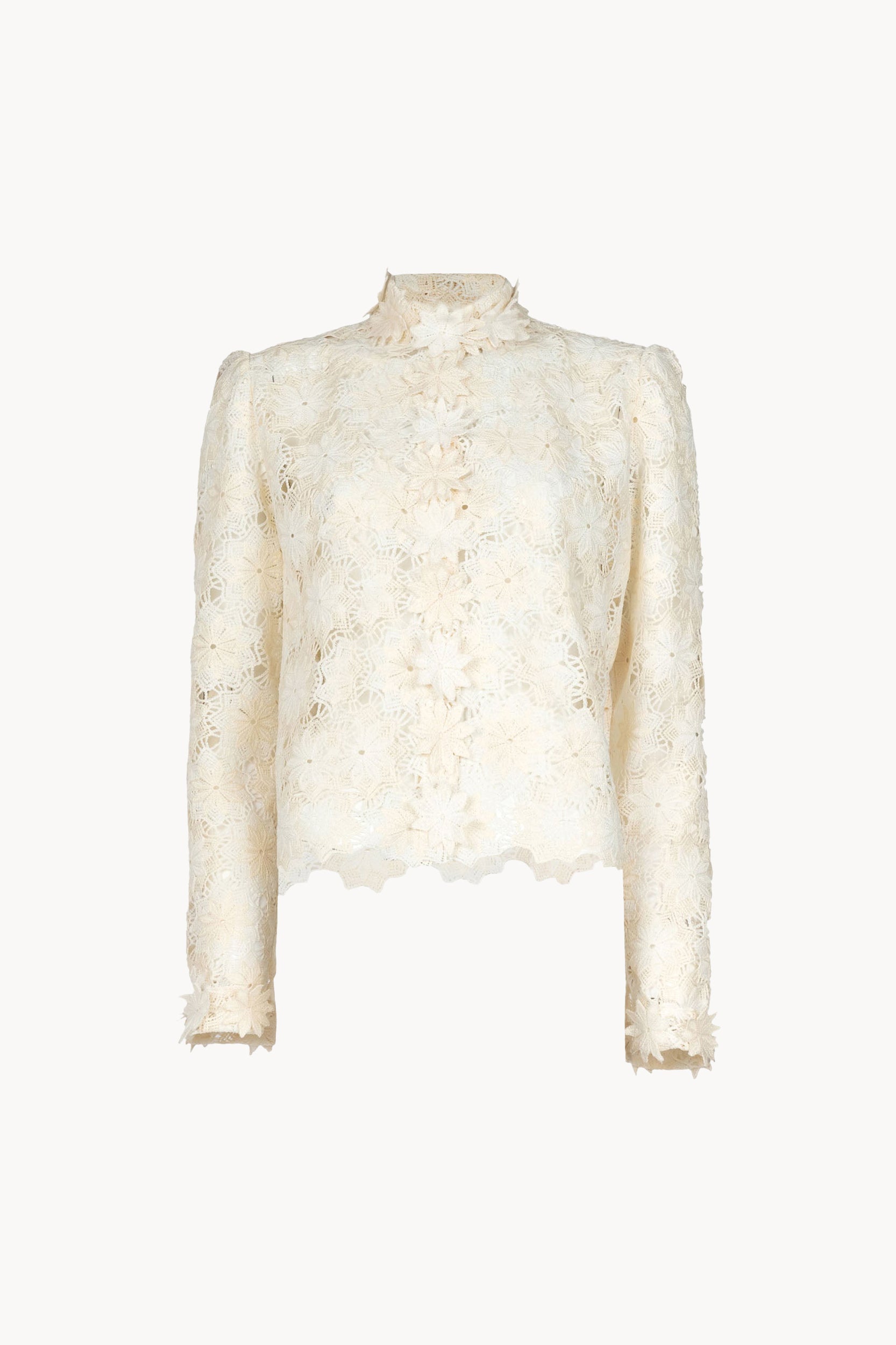 Blusa in pizzo