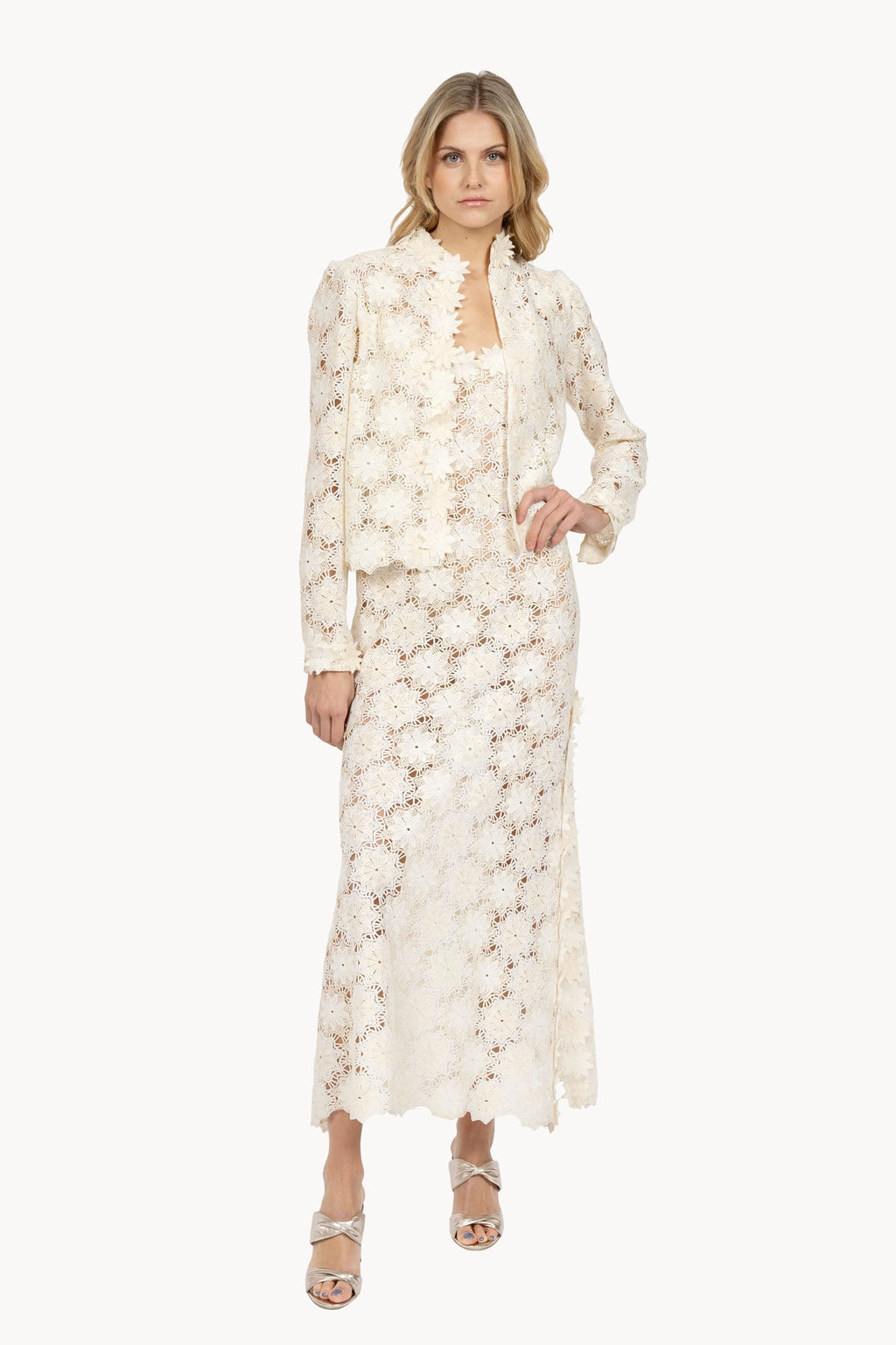 Blusa in pizzo