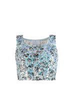Top con paillettes