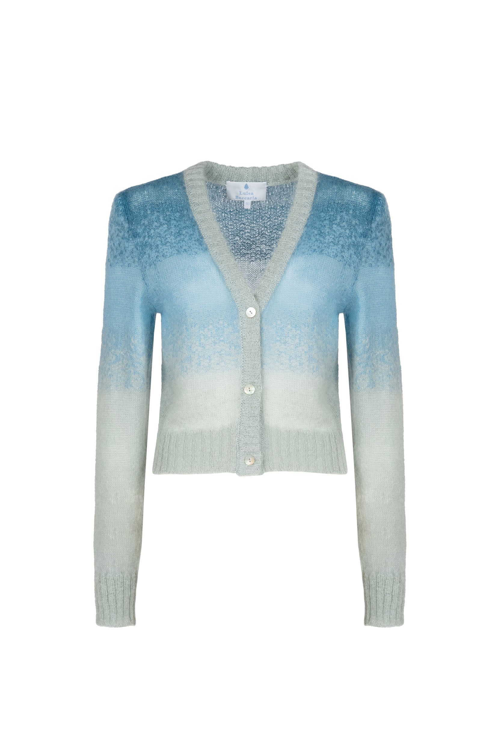 Cardigan in mohair