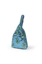 Clutch a Mano con Paillettes Margherita Blu