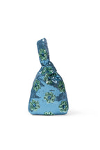 Clutch a Mano con Paillettes Margherita Blu