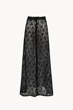 Gonna in organza e tulle ricamata con paillettes