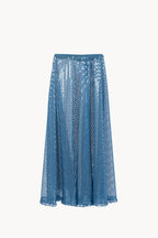 Gonna in tulle con paillettes