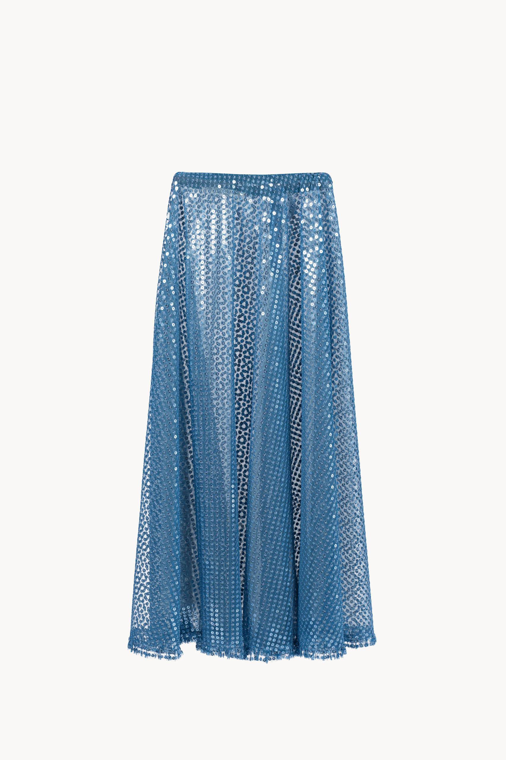 Gonna in tulle con paillettes