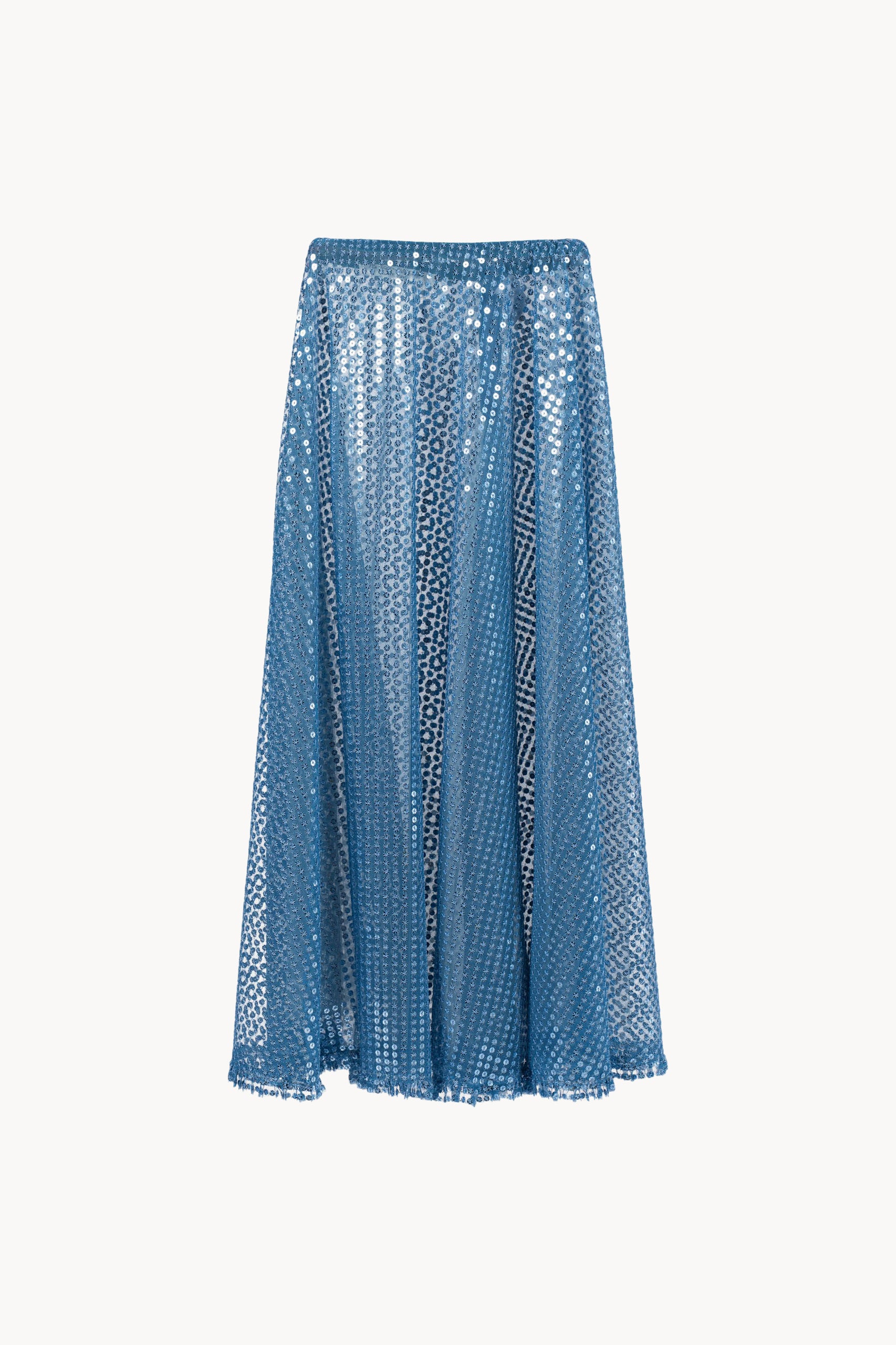 Gonna in tulle con paillettes