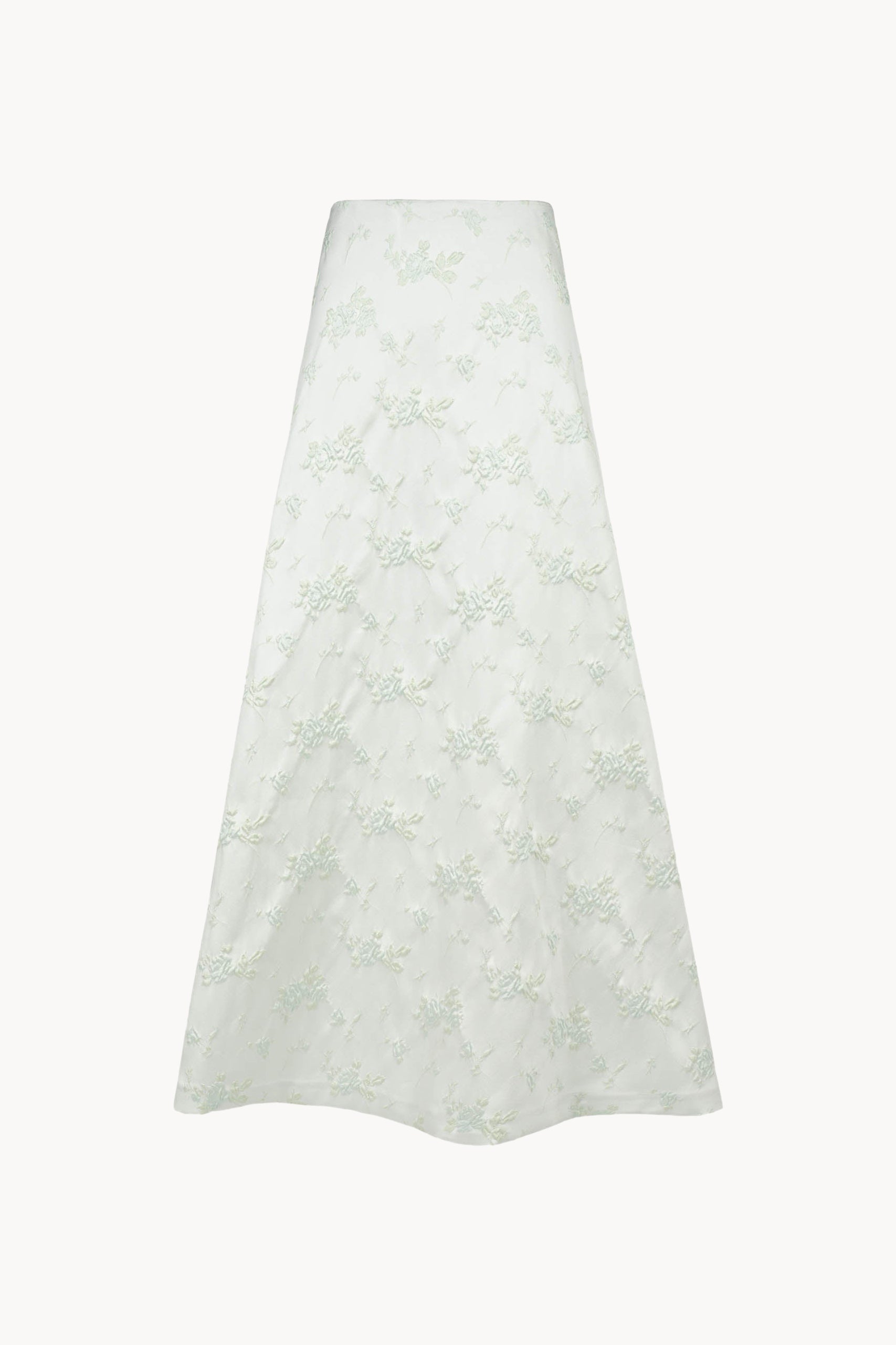 Gonna lunga in broccato