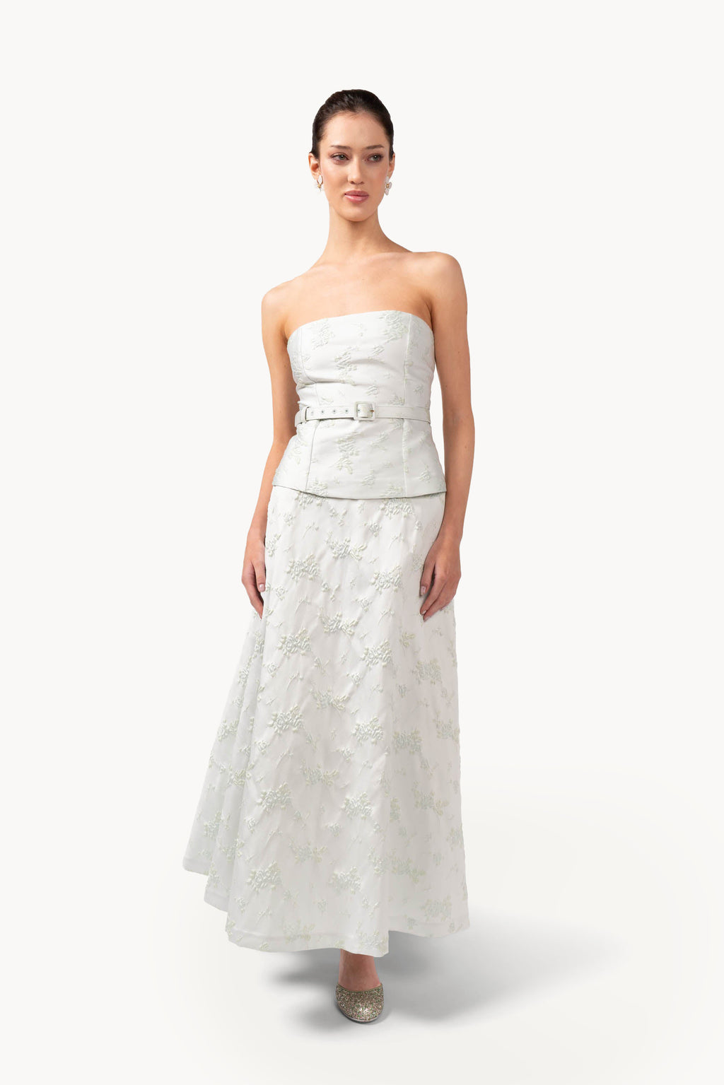 Brocade Long Skirt
