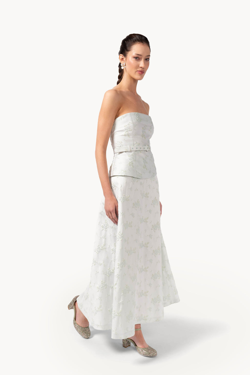 Brocade Long Skirt