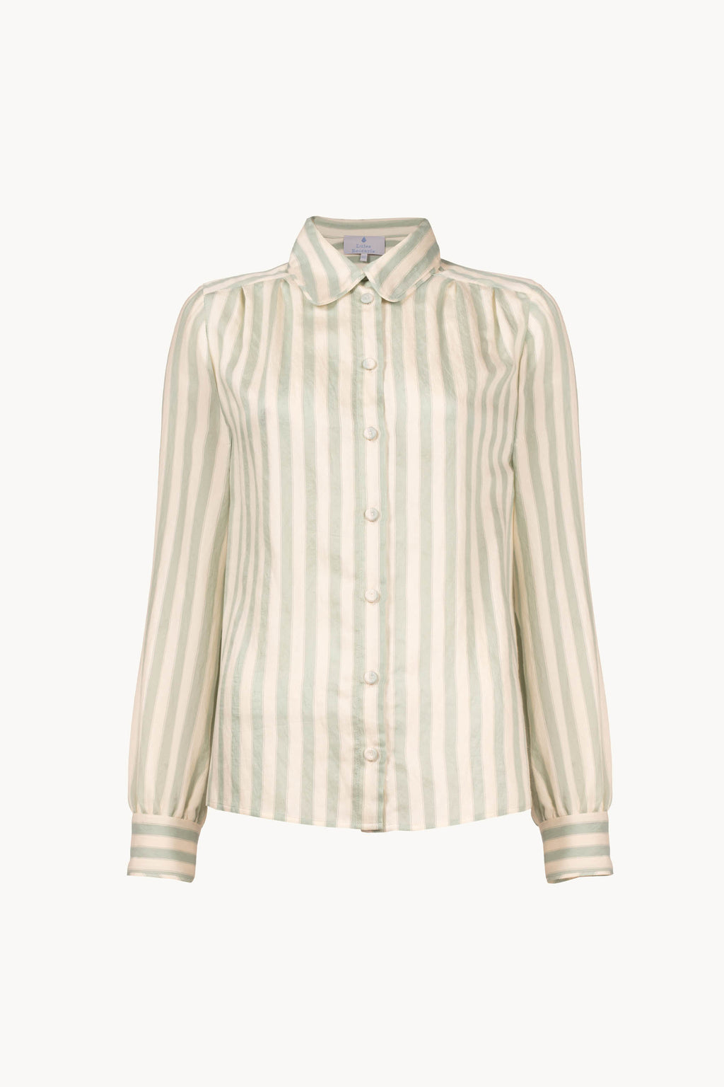 Camicia a Righe in Jacquard