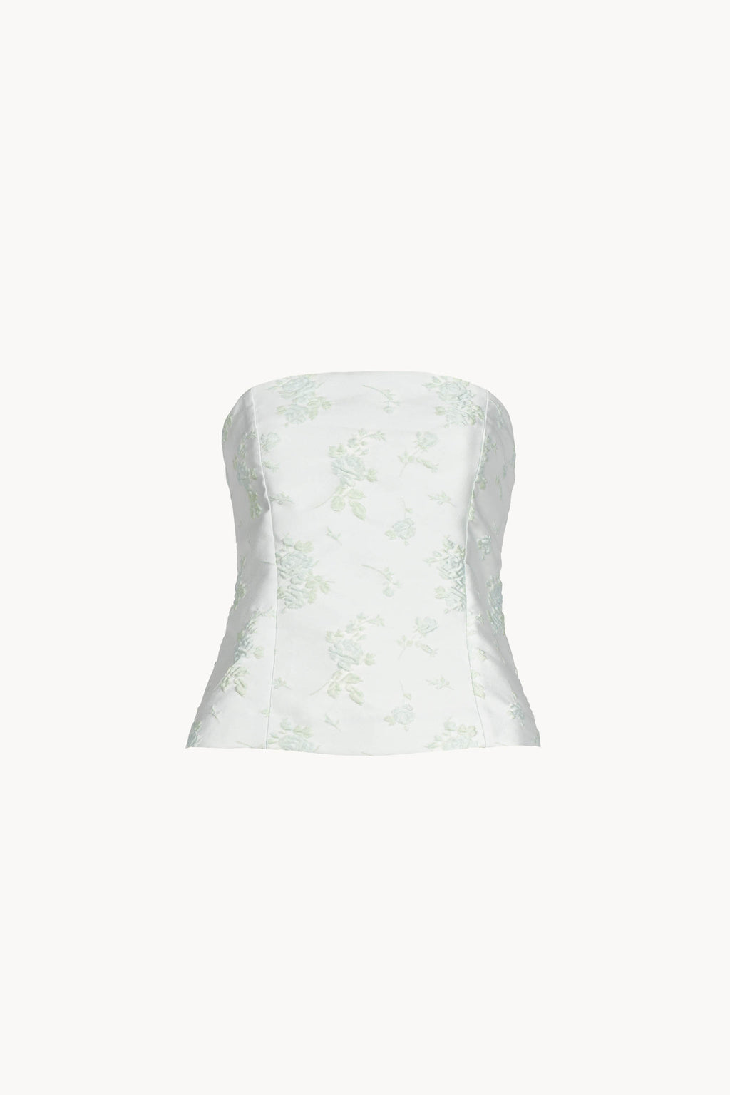 Bustier in broccato