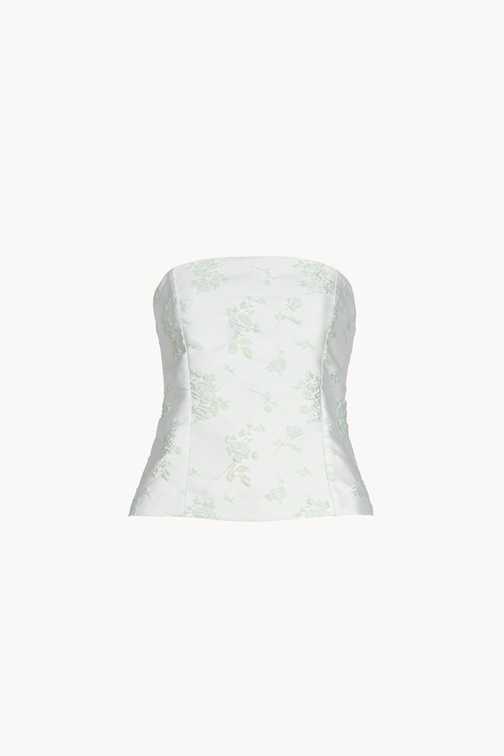 Bustier in broccato