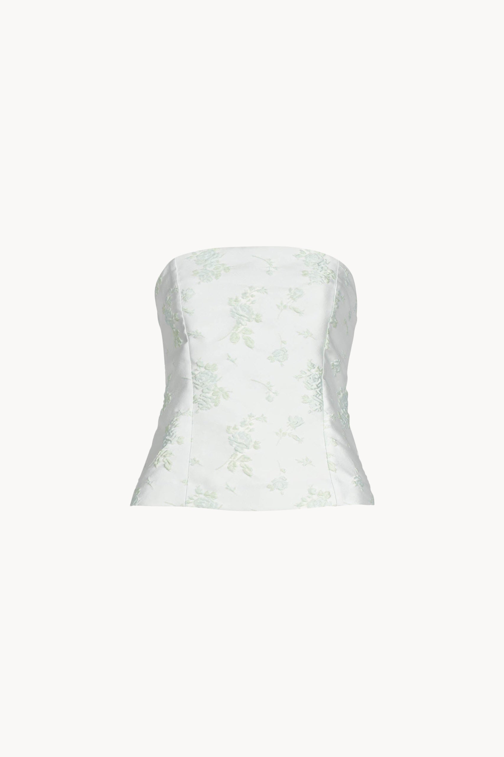 Bustier in broccato