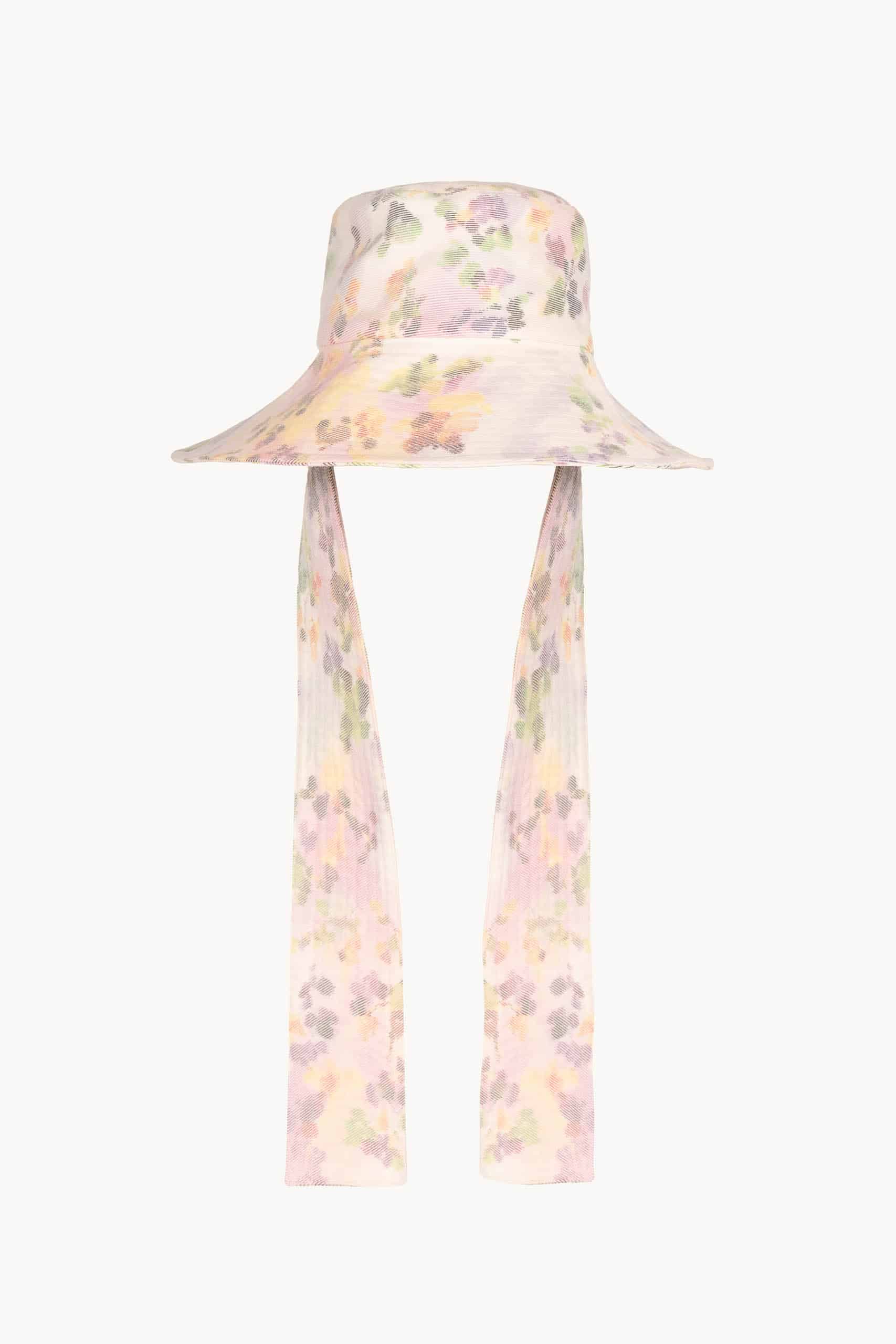 Chiné Floral Hat