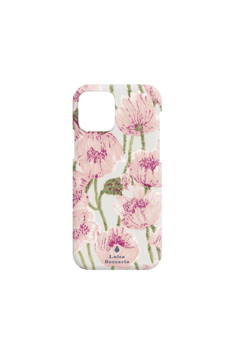 Cover opaca per iPhone con stampa Macro Papaveri