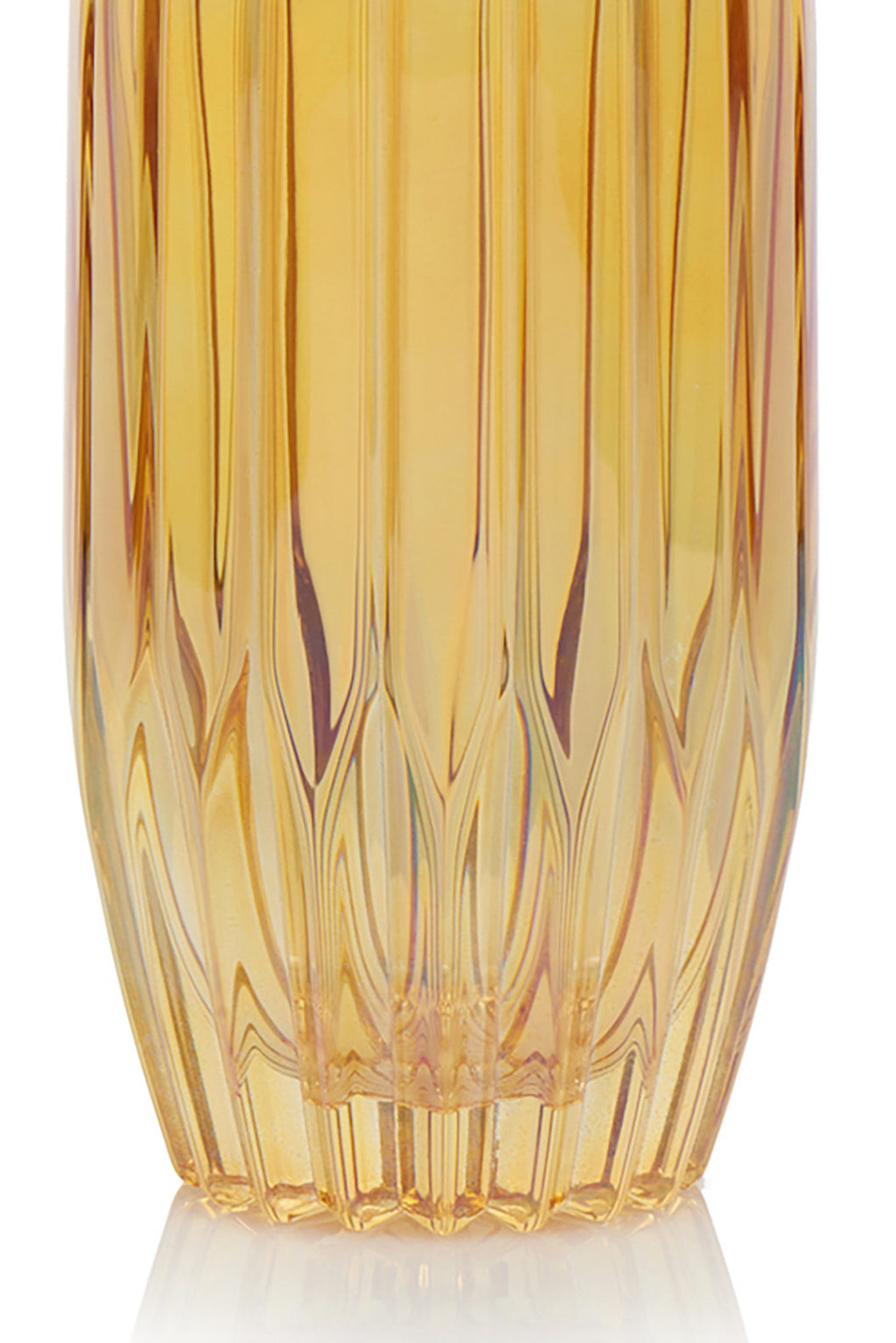 Set ambra di due bicchieri tumbler grandi