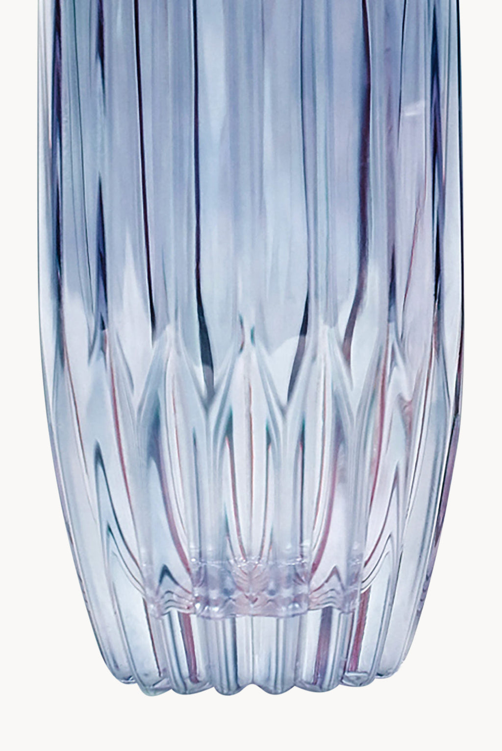 Blue Set Of Two Large Tumbler Glass