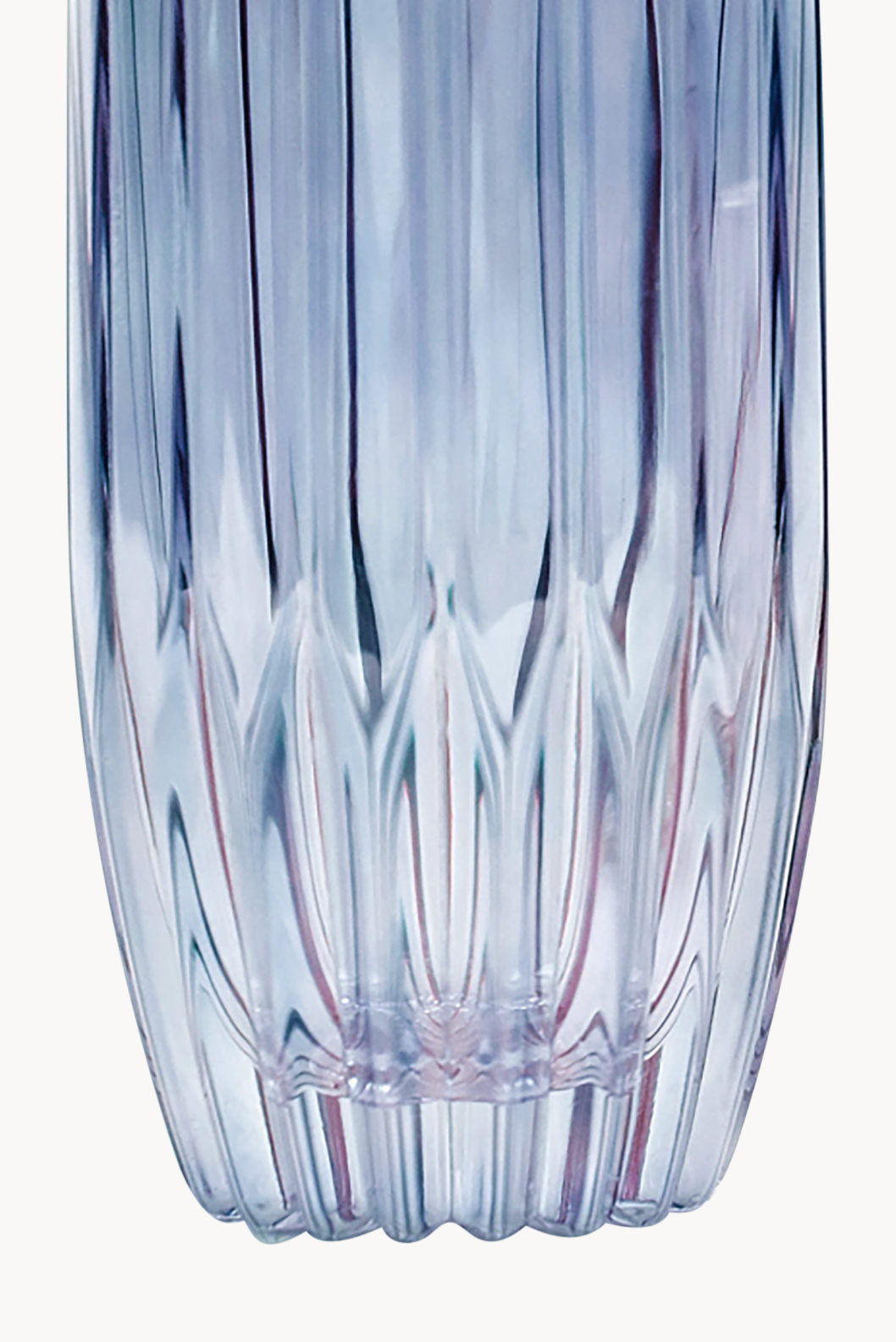 Blue Set Of Two Large Tumbler Glass