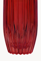 Set rosso di due bicchieri tumbler grandi